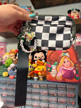 Load image into Gallery viewer, Turtley Dude Wristlet Wallet Olive Green Checkered | Turtle Charms | Wallet for the Parks | Magic Inspired |
