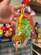 Load image into Gallery viewer, Pixie Dust Bag Charm | Beaded Rope &amp; Beaded Chain | Custom Motel Keychain |
