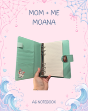 Load image into Gallery viewer, Mom &amp; Me Tropical A6 Notebook | Magic Inspired Binder Notebook | Mama Notebook |
