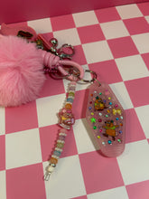 Load image into Gallery viewer, Gus Gus Signature Bag Charm | Snacks Mouse | Mouse Inspired | Princess Sidekick | Beaded Chain and Beaded Rope
