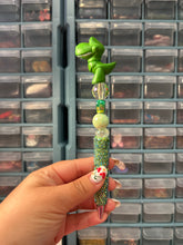 Load image into Gallery viewer, Rex Beaded Rhinestone Pen | T S 5 | Dinosaur Green Beaded Pen | Toy Story Inspired |
