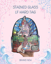 Load image into Gallery viewer, Beauty Stained Glass LF Backpack Brand New | Hard Tag | Princess Stained Glass Backpack | Belle
