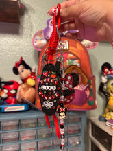 Load image into Gallery viewer, Mouse Inspired Bag Charm | Beaded Bag Charm and Custom Motel Keychain | Custom Made | Hand Beaded and Hand Decorated Magic Inspired

