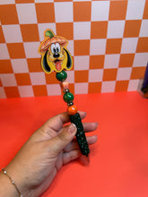 Load image into Gallery viewer, Pumpkin Pluto Beaded Rhinestone Pen | Fall Season Pen Office Accessories | Magic Inspired |
