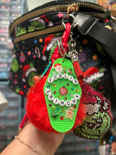 Load image into Gallery viewer, Grinch Bum Bag + Signature Bag Charm Set | Merry Christmas Grinch Bag | Christmas Accessories |
