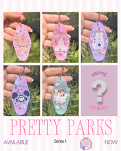 Load image into Gallery viewer, Mystery Keychain Pretty Parks Series 1 | Motel Keychain Mystery Blind Bag
