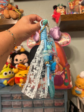 Load image into Gallery viewer, Magic Carpet Princess Signature Bag Charm | Beaded Rope Motel Keychain Bag Charms | Castle Inspired |
