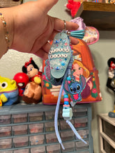 Load image into Gallery viewer, Stitch Bag Charm | Beaded Bag Charm | Magic Inspired | Castle Inspired | Parks Aesthetic | Girly Bag Charm | Gift for Her
