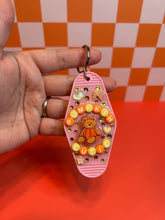 Load image into Gallery viewer, Pumpkin Cutie Jellycat Inspired Keychain | Pumpkin Keychain | Fall Season Keychain Accessories for Bag or Backpack
