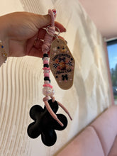 Load image into Gallery viewer, Iced Coffee Mama Hotel Keychain | Caffeinated Mama Bag Charm | Coffee Bag Charm for Mom | Toddler Mom Bag Charm | Coffee Mom |

