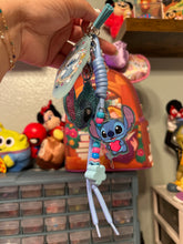 Load image into Gallery viewer, Stitch Bag Charm | Beaded Bag Charm | Magic Inspired | Castle Inspired | Parks Aesthetic | Girly Bag Charm | Gift for Her
