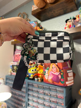 Load image into Gallery viewer, Turtley Dude Wristlet Wallet Olive Green Checkered | Turtle Charms | Wallet for the Parks | Magic Inspired |
