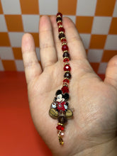 Load image into Gallery viewer, 49ers Football Bag Charm Chain | Niners Girly Accessories |

