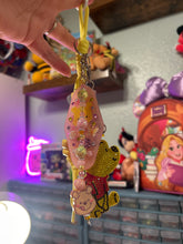 Load image into Gallery viewer, Concha Honey Bear Bag Charm | Beaded Bag Charm | Motel Keychain Bag Charm | Beaded Keychain | Custom Made | Limited Edition |
