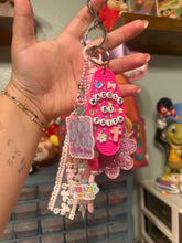 Load image into Gallery viewer, Waddle by Faith Christian Girly Bag Charm | Silly Goose x Jesus | Jesus Girly Bag Charm | Beaded Bag Charm | Glass Beads | Motel Keychain
