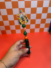 Load image into Gallery viewer, Pumpkin Pluto Beaded Rhinestone Pen | Fall Season Pen Office Accessories | Magic Inspired |
