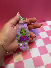Load image into Gallery viewer, Pascal Bag Charm | Beaded Rope and Lace | Bedazzled | Pom Pom
