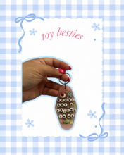 Load image into Gallery viewer, Toy Besties Motel Keychain | Gift for Her | Trendy Accessories | Viral Keychain | Small Gift Ideas | Novelty Keychain | Hotel Keychain
