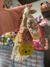 Load image into Gallery viewer, Forever Friends Signature Bag Charm | Beaded Rope &amp; Lace | Glass Beaded Chain with Acrylic Character |
