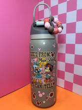 Load image into Gallery viewer, She’s From Main Street I Can Tell Western Owala 32oz | Country Western Cowgirls | Inspired | Silicone Beaded Charm
