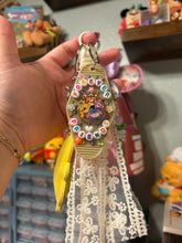 Load image into Gallery viewer, Forever Friends Signature Bag Charm | Beaded Rope &amp; Lace | Glass Beaded Chain with Acrylic Character |
