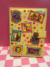 Load image into Gallery viewer, Sidekicks A5 Notebook | Yellow A5 Notebook Binder | Princess Sidekicks
