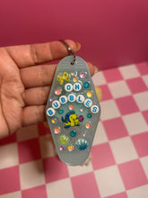 Load image into Gallery viewer, Flounder Bag Charm | Magic Inspired Yellow and Blue Fish | Mermaid Sidekick | Magic Inspired |

