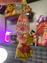 Load image into Gallery viewer, Concha Honey Bear Bag Charm | Beaded Bag Charm | Motel Keychain Bag Charm | Beaded Keychain | Custom Made | Limited Edition |
