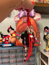 Load image into Gallery viewer, Mouse Inspired Bag Charm | Beaded Bag Charm and Custom Motel Keychain | Custom Made | Hand Beaded and Hand Decorated Magic Inspired
