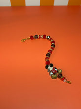 Load image into Gallery viewer, 49ers Football Bag Charm Chain | Niners Girly Accessories |
