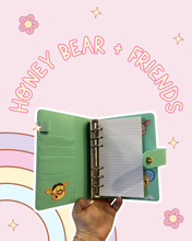 Load image into Gallery viewer, Honey Bear + Friends A6 Notebook | Magic Castle Inspired | Hunny | Daisies
