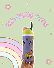 Load image into Gallery viewer, Exploring Cutie 16oz Owala DUPE | Boots and Swiper | Toddler Tumbler | PBS Kids
