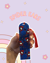 Load image into Gallery viewer, Spider Ears Acrylic Bookmark | Superhero Magic Inspired | Castle Inspired | Spider Girl | Bookstagram | Booktok | Gift for Reader
