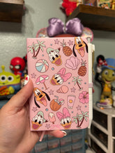 Load image into Gallery viewer, Summer Beach Vibes Mini Notebook | Purse Notebook | Pink Mini Notebook | Summer Mini Journal | Gratitude Journal | Pocket Notebook
